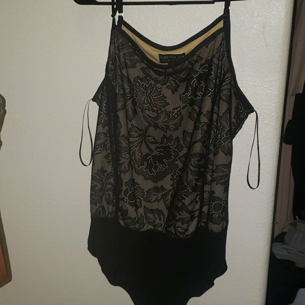 Forever 21 plus size lace bodysuit